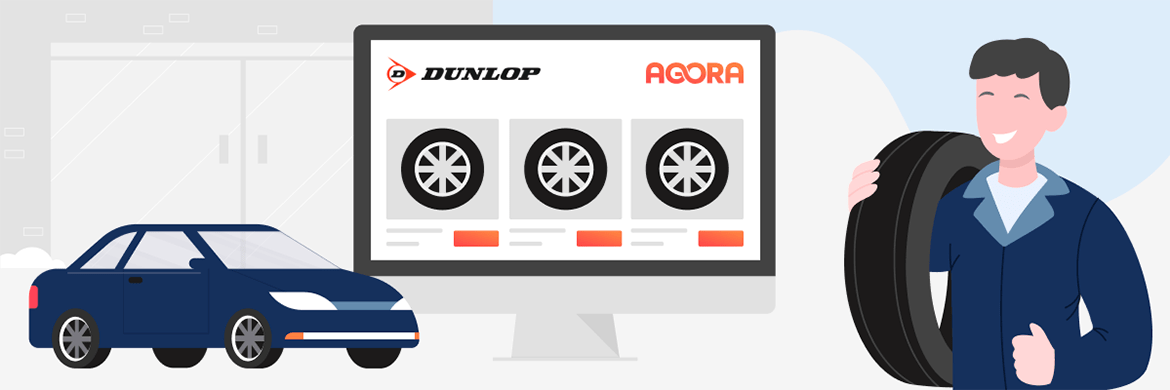 Для компании DUNLOP разработали б2б маркетплейс